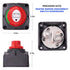 Marine Battery Disconnect Switch - Premium On-Off Position Master Cut Off Switch - 6V 12V 24V 48V - Battery for Boat, ATV, RV, UTV, Heavy Duty Wat...
