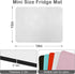 Portable Mini Fridge Mat, 14x10 in Retro Compact Refrigerator Mat, Diatomite Quick Drying Mat, Non-slip Skincare Fridge Pad for Bedroom, Office, C...