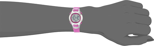 Armitron Sport Women's 45/7012PKSV Digital Chronograph Matte Pink Resin Strap Watch...