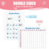 10 Pack Multiplication Chart Whiteboard Card - Double-Sided 9" x 12" Dry Erase Board, Math Manipulatives White Board for Kids Students, Classroom ...