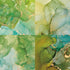 6"X6"-24 sheets Green Emerald Radiance Pattern Paper Pad Designed Art Papers For Gift Album Art Decorative Craft Paper ,Christmas DIY, Retro Decor...