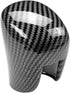 ABS Automobile Shift Knob Cover Carbon Fiber Decorative Cover Fit for Honda Civic 2022 2023, Honda CRV HRV 2023, Honda Accord 2018-2023 All-Inclus...