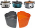 2 Pack Reusable Slow Cooker Liners,BPA Free Silicone Slow Cooker Liner, Dishwasher Safe Divider Insert,Compatible for Most 6 Quart Slow Cooker (Gr...