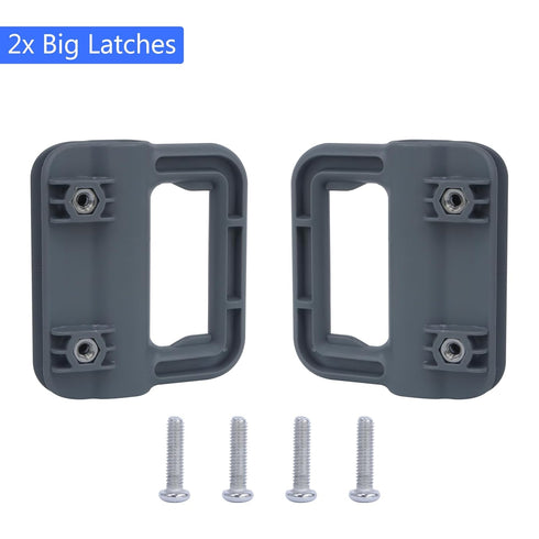 Reinforced Retractable Baby Gate Replacement Parts Kit, Retractable Dog Gate Full Set Wall Mounting Hardware Retractable Pet Gate Accessories with...