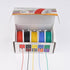 28 AWG Stranded Electrical Wire 28 Gauge Tinned Copper Wires Flexible Silicone Electric Hookup Wire Kit OD:1.2mm, 5 Colors 32.8ft/10m Each, DIY/Au...