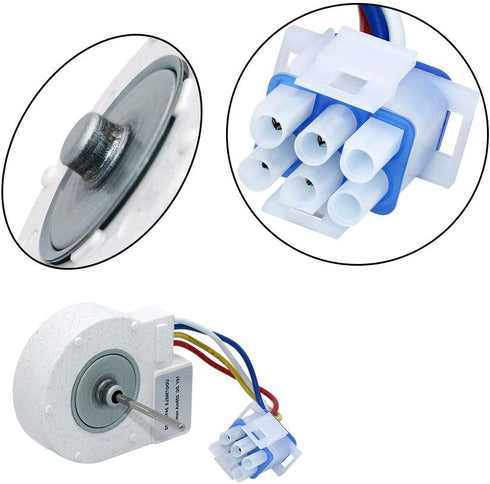 241509402 Evaporator Fan Motor for Refrigerator by AMI PARTS-Replaces PS1526073 AP3958808 AH1526073 EA1526073 1196443 241509401 7241509402
