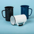 20 Oz Enameled Steel Mug (Set of 6) - Large Durable Mugs for Indoor/Outdoor Use, Oven and Fire-Safe, Reusable & Stackable, Dishwasher Safe Coffee ...