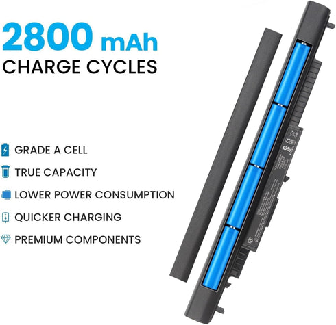 807956-001 Laptop Battery for HP 807957-001 807612-421 807611-421 807611-131 HS04 HS03 HSTNN-LB6U 15-AY039WM 15-AY041WM 15-AY009DX 15-AY052NR HSTN...