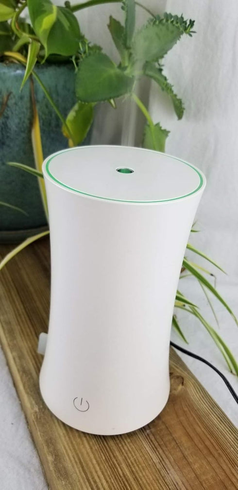 Clean Lines, Modern Design, Long Running, White Essential and Aroma Oil Diffuser, Room and Air Freshener, Bathroom and Kitchen Decor...