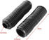 Motorcycle Fork Boots, 1 Pair Black Motorcycle Front Fork Tubes Boots Rubber Sleeve Shock Cover for ATV Dirt Bike, Length: 9", Inner Diameter: 1.5...