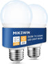 MikeWin Dusk to Dawn Light Bulbs Outdoor, Auto ON/OFF Light Sensor LED Bulb 13W(100W Equivalent) Super Bright A19 E26 5000K Daylight Security Ligh...