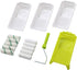 Foam Paint Roller Tray Set,4-Inch Mini Roller Cover Refills with Frame, Paint Tray, Liners, High-Density Foam Small Roller Naps, Bathtub Refinishi...