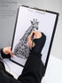 Drawing Glove, Digital Art Glove for Graphic Tablet, Artist Gloves with Two Fingers for iPad, Paper Sketching, Smudge Guard, Palm Rejection, Suita...