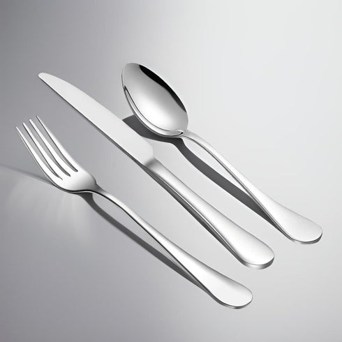Dinner Forks, Set of 6 Top Food Grade Stainless Steel Silverware Forks, Flatware Set,8 Inches, Mirror Finish & Dishwasher Safe, New Apartment Esse...