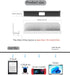 Tablet Wall Mount for ipad Mini/ipad pro/ipad air Wall Mount Tablet Holder for Samsung/Kindle/E-Reader Wall Phone Holder for iPhone Fixed by Adhes...