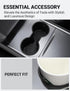 Motrobe Tesla Model Y 2021-2024 Model 3 2021-2023 Center Console Cup Holder Insert Tesla Center Console Interior Accessories ONLY FIT New Console...