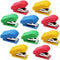 10 Set Mini Office Stapler with 10# Staples, Small Hand Stapler Portable Desktop Stapler Student Stapler...