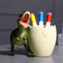 Dinosaur Pen Holder for Desk, Pencil Holder, Cute Fashion Desk Organizers and Decorative Accessories, Office Supplies Idea Gift for Office Decor (...