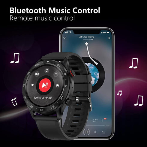 Bebinca GT2 Pro Smart Watch for Men (Make/Receive Call), SpO2/Real-time Heart Rate/Sleep Monitor/Voice Assistant Fitness Tracker, Built-in MP3 Pla...