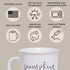 Sweet Water Decor Fall Coffee Mugs | Seasonal 16oz Ceramic Campfire Coffee Cup | Microwave & Dishwasher Safe Autumn Mug Great for Halloween, Pumpk...