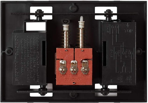 Newhouse Hardware CHIMEBASE2 Door Bell Chime Mechanism Assembly, Fits Most Nutone Models, 6.75” L x 4.75” W x 1.75” H, Black...
