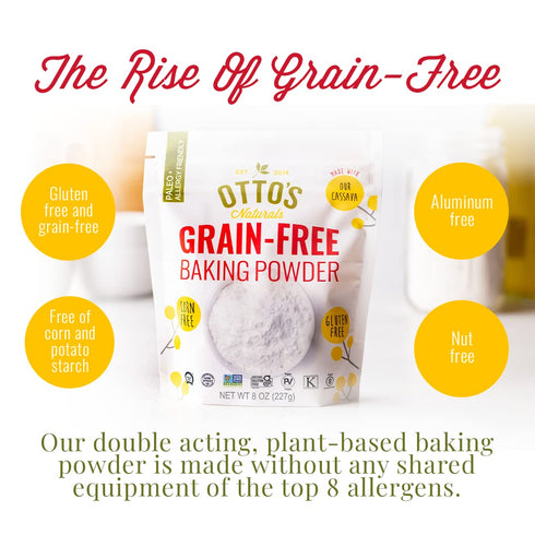 OTTOS NATURALS Grain Free Baking Powder, 8 OZ...