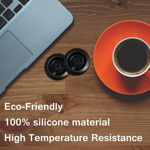 2 packs 54mm Coffee Backflush Cleaning Disc Compatible with Breville Espresso Machines BES870XL, BES810BSS, BES840XL -100% silicone material...