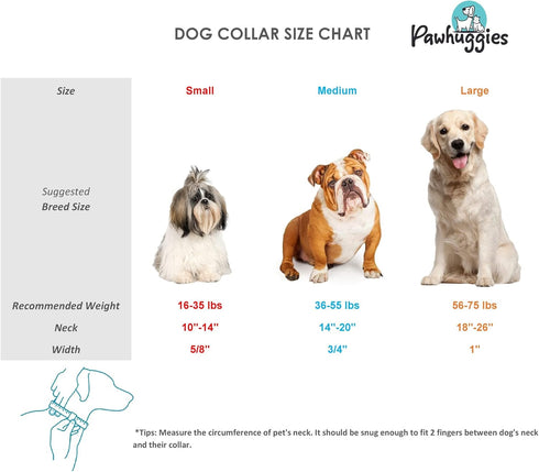 Reflective Dog Collar for Large Dogs Mesh Padded Large Dog Collar, Adjustable Pet Collar with Quick Release Buckle, Durable Breathable &Fade Resis...