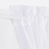 PONY DANCE Side Door Window Curtains for Front Door, French Door Curtain for Small Window Sidelight, White Voile Sheer Rod Pocket Kitchen Door Cur...