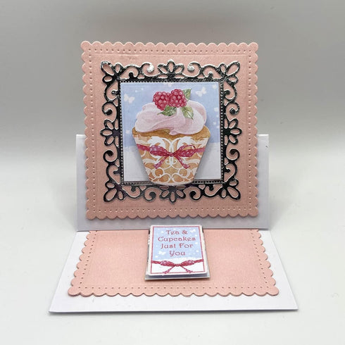 Katy Sue Designs Floral Collection 3D Die-Cut Decoupage Sheets for Card Making. A Pack of 12 Sheets of Floral-Themed Die Cuts for Card Making Supp...