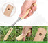 1pc Wood Handle Stainless Steel Garden Weeder, Hand Weeding Removal Cutter Puller Tools, Multifunction Weeder Transplant...