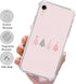 Cute Pink Christmas Tree Case Compatible with iPhone XR, Winter Christmas Case for iPhone XR for Teens Men and Women, Cool TPU Bumper Phone Case C...