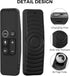 AhaStyle Protective Case for Apple TV Siri Remote with AirTag Holder, Anti Slip Silicone Cover Compatible with 2016 Apple TV HD and 4K (Black)...