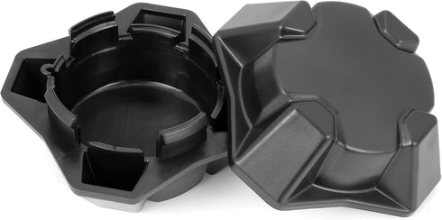 SAUTVS Tire Wheel Hub Caps for Can-Am Defender, Black Dust Center Hub Cap Covers for Can Am Defender/Commander/Outlander/Maverick 2015-2020 Access...