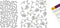 Quilting Creations Stencils for Machine and Hand Quilting | 2 Quilt Plastic Stencils for Stippling, Background, Patterns | Floral Stipple, Standar...