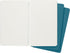 Moleskine Cahier Journal, Soft Cover, Large (5" x 8.25") Plain/Blank, Brisk Blue, 80 Pages (Set of 3)...