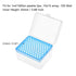 uxcell Pipette Tips Box 100-Well Polypropylene Tip Holder Container for 1ml /1000ul Pipettor 8.5mm Hole Diameter 2Pcs...