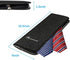 Modoker Mens Gift Tie Case for Travel Necktie Carrier Organizer Bag Storage Cufflinks and Suit Accessories, Black...