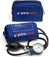 PARAMED Aneroid Sphygmomanometer – Manual Blood Pressure Cuff with Universal Cuff 8.7-16.5" and D-Ring – Carrying Case in The kit – Blue – Stethos...