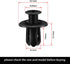 20 Pieces Dishwasher Kick Plate Trim Retainer Fastener Plastic Rivets Clips Compatible with Kenmore, Kitchenaid, WPW10503548 Replace
