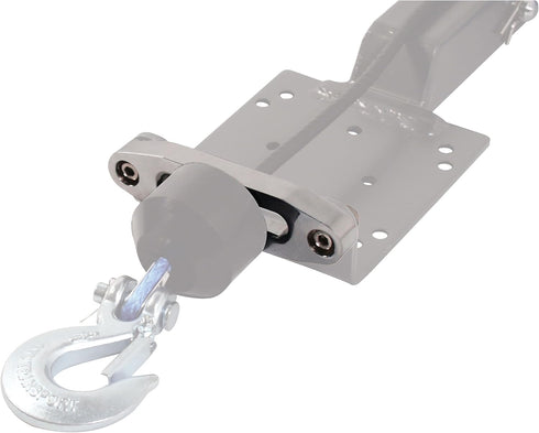 Extreme Max 5600.3096 MAGNA Polished Aluminum Universal ATV / UTV Hawse Fairlead for Synthetic Rope, SILVER...