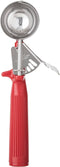 Winco Ice Cream Disher with Red Handle, Size 24...