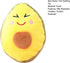 Dog Chew Toy, Squeaky Dog Toys,Creative Pet Toy, Tough and Chew Resistant,Soft Plush Avocado Shape Tooth Cleaning Dog Chew Toys for Puppy,Small, M...