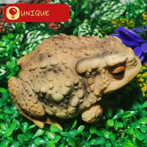 Frog Toad Sculptures Garden Statues Yard Art Resin Decorations Outdoor Garden Decor...