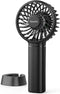 EasyAcc Mini Portable Fan Handheld Fan, 3 Speed USB C Rechargeable Battery Operated Mini Pocket Personal Lash Fan with Lanyard Base Cooling Desk F...