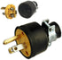 Black Duck Brand Male Extension Cord Replacement Electrical Plugs End (10 Male Electrical Plugs End)...