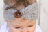 QandSweet Baby Turban Head Wrap Headbands Girl Knitting Button Hairbands...