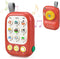 Baby Cell Phone Toy for Boys Girls 6 12 18 Months, Musical Soothing Piano Song Learning, Early Educational Camera Sound Activities Pretend Play, M...