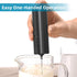 Milk Frother Handheld Electric Whisk Coffee Frother Mixer Foam Maker Blender for Cream, Latte, Cappuccino...