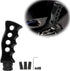 UGSHY 1 PC Car Personalized Shift Knob, Creative Four-Hole Handle Shape Manual Gear Shift Headband M8/M10/M12 Adapter, Universal Decorative Modifi...
